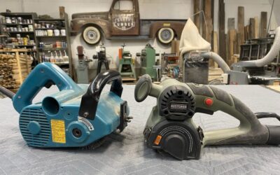 Comparing Restorer to Makita 9741 Brush Machine