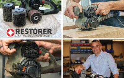 Metal and Wood Surface Preparation | The Next Power Tool to Get Excited About Is Here